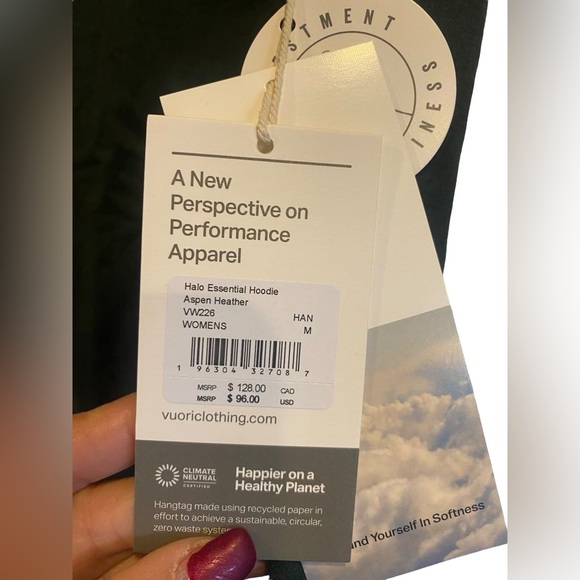 NWT Vuori wide leg pants and hoodie set Size M - Picture 6 of 7